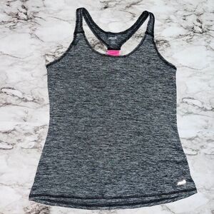 Avia | Sleeveless Tank Top Racerback Activewear | Grey/Pink | Womens | S